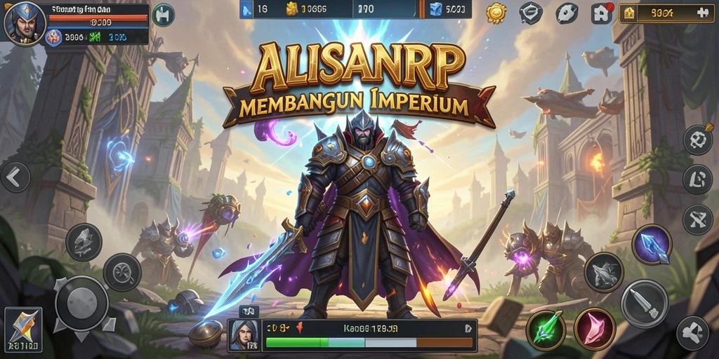 Screenshot gameplay ALISANRP menampilkan aksi strategi yang mendebarkan.