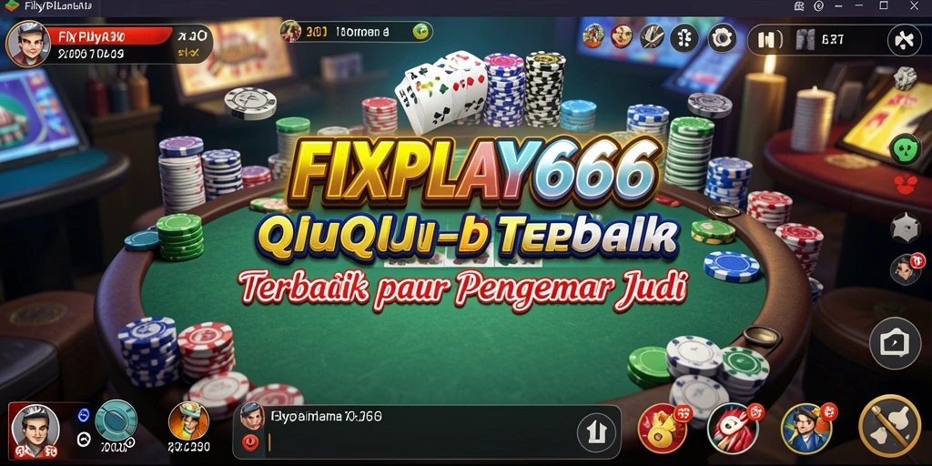 Screenshot FIXPLAY666 menampilkan aksi seru permainan QiuQiu.