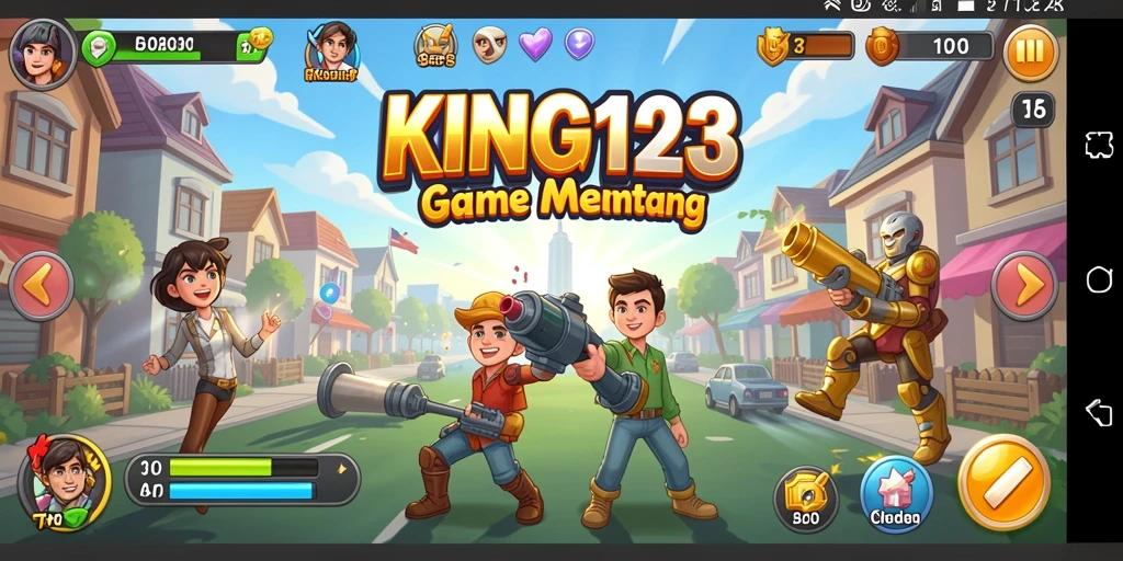 Screenshot KING123 menampilkan aksi gameplay seru dan penuh warna.