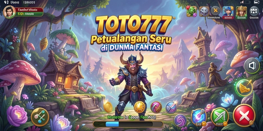 Tampilan gameplay seru dari TOTO777 dalam petualangan epik.